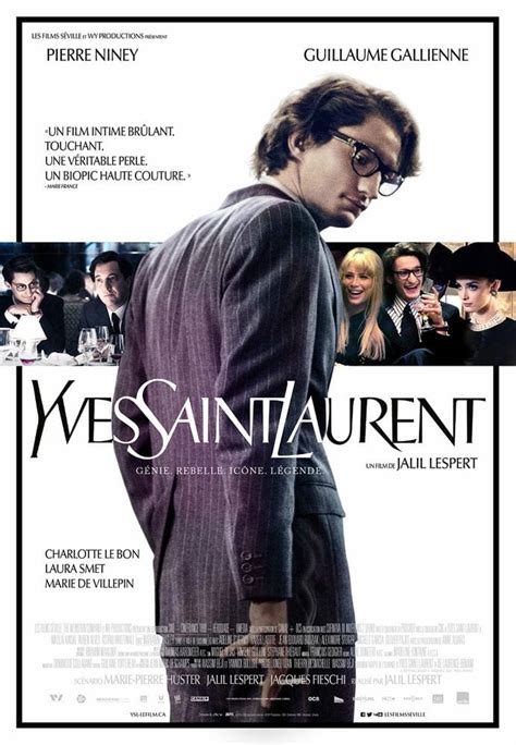 bo film yves saint laurent|yves saint laurent 2014.